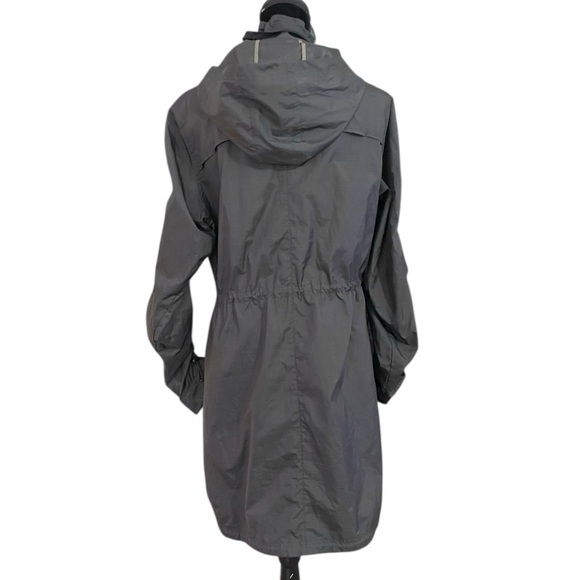 Lucy Hooded Packable Windbreaker Jacket Womens XP black full zip active outdoors - Picture 4 of 6